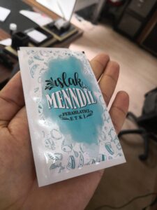 Özel Islak Mendil Tasarımı